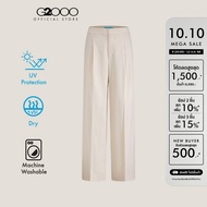 G2000 กางเกงสูทสำหรับผู้หญิง Straight Leg รุ่น 5125113312 BEIGE