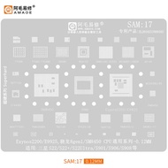 AMAOE SAM17 Exynos 2200 SM8450 Mold Plate Stencil Original