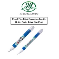 Pentel Fine Point Correction Pen ZL 62-W / Pentel Extra Fine Point Correction Pen ZL 72-W