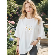 2Y924 [AIYOU] M-5XL Tshirt Women T shirt Plus Size Clothes Tshirt Blouse T shirt Women's Half Sleeve