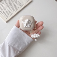 ins cute angel chain Cases For Baseus WM01 / WM02 / Bowie E19 E20 E16 E17 E18 Case Silicone Earphone