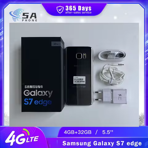 Original Samsung Galaxy S7 Edge G935F G935A 4G LTE Mobile Phone Fingerprint 4GB RAM 32G ROM 5.5'' 12