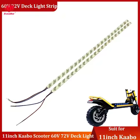 Original Kaabo Accessories 60V 72V Deck Light Strip 60V Light Bar for Kaabo Wolf Warrior 11 72V Ligh