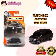 HITAM Matchbox LEVC TX TAXI 2020s Black - CITY LEXI ORI MBX LEVC ORIGINAL DIECAST Miniature CAR MBX REAL CAR