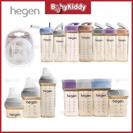 Hegen PCTO Feeding Bottle PPSU 60ML 150ML 240ML 330ML | Drinking Bottle Straw Cup | All Rounder Cup 
