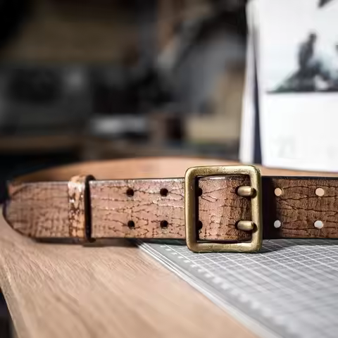 Belt y2k Men's Top Quality Genuine Leather Men's y2k Belt Designer Belt Luxury Vintage Brass Buckle
