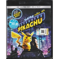 4K BLURAY POKEMON : DETECTIVE PIKACHU ( ORIGINAL 4K + NORMAL BLURAY )