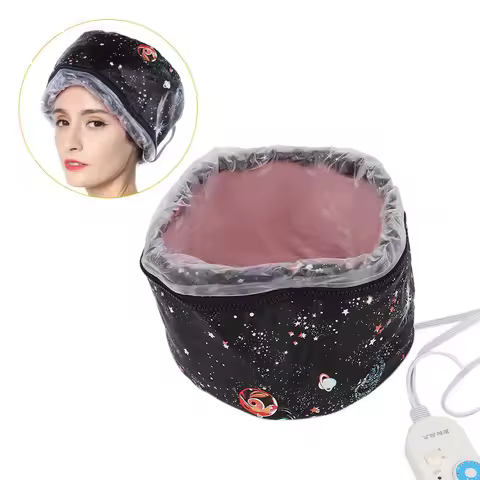 9 Levels Electric Heating Hair Care Hat Thermal Mask Baking Oil Cap Hair Dryer Hot Oil Treatment Hai