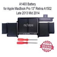 Original Battery A1493 for Mac Macboo* A1502 13inch Late 2013-Mid 2014 Free Screwdriver