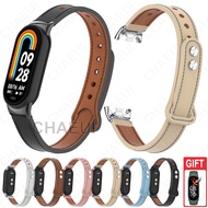 Leather Strap Bracelet Accessories Replacement for Xiaomi Smart Band 10 9 8 / Band 10 Ceramic Editio