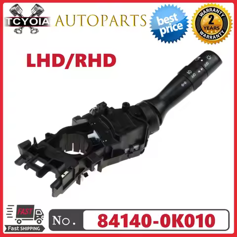 Car Turn Signal Headlight Switch 84140-0K010 841400K010 For Toyota Hilux AN10 AN20 AN30 KUN GGN SR5