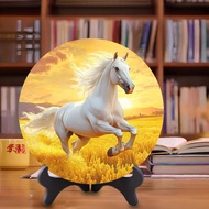 Horse to Success Horse Map Auspicious Good Luck Photo Frame Ornaments Prosperous House Immediately R