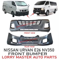 J125S01 FRONT BUMPER NISSAN URVAN E26 NV350