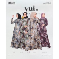 ETHICA YUI 02 Gamis Daily Wear Premium Simple Motif