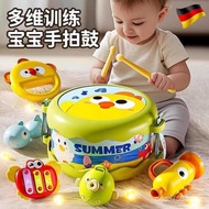 Other Percussion Instruments Hand Early Years Old Rattles Children's Toys Waist Drum Drums Baby Pat 