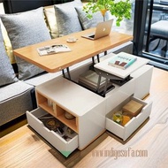 包送貨 Keiran Wooden Lift-Top Coffee Table & TV Cabinet Chairs white Color 木款升降茶几電視櫃椅白色 free delivery  