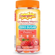 Emergen-C Zero Sugar Immune Support Adult Gummies 36 Count