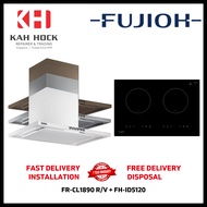 FUJIOH FR-CL1890 R/V 900MM CHIMNEY COOKER HOOD + FH-ID5120 INDUCTION HOB BUNDLE