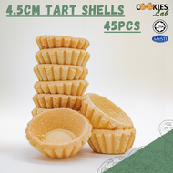 45PCS (4.5CM) TART SHELL/KULIT TART SHELL 45PCS/CRISPY TART SHELL 45PCS/readymade