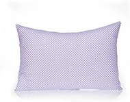Sweet Potato Fiona Sham Micro Dot Pillow, Small, Purple/White
