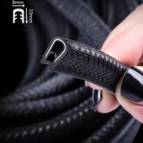 Car Door Anti Collision Protector Strip Trim Accessories For Jaguar XF XFL XE XJ XJL F-Pace F Pace F