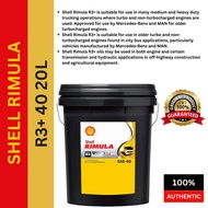 550044348 INDUSTRIAL & GREASE - SHELL RIMULA R3+ 40 (20L)
