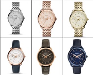 Fossil Women's Watch Tailor Multifunction Rose-Tone Stainless Steel Watch Luxury Brand Ladies Wrist