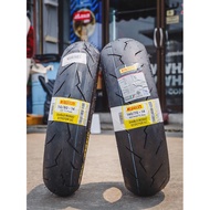 (Year 26 Tires) Yellow Label Tires PIRELLI ROSSO SCOOTER SC For AEROX Original Size 8 Baht Per Pair