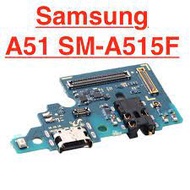 Samsung Galaxy A51 2019 / A515 - Charging Cable with Mic and Headphone Jack / Charging Board / Main 
