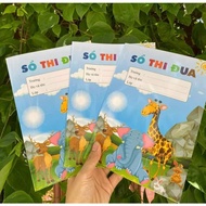 A5 size Competition Book, praise stickers, 39 weeks available