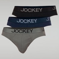 「Anning clothin K」◊ Jockey® ZONE Cotton Men's Bikini Brief (Pack of 3)