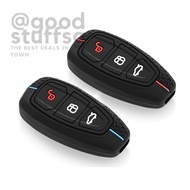 [SG FREE ] Silica Gel 3 Button Key Cover Case Key Protection For Ford Transit Custom Mondeo Fiesta K
