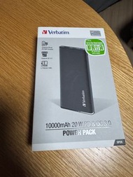 Verbatim power bank 10000mAh 20W PD & QC3.0