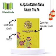 Al-quran Custom/Al Moslem Size A5 A6 There Is Latin Per Word Translation/AS-02/Quran Cover Aesthetic