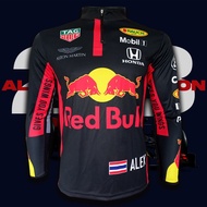 Long-Sleeved Shirt F1 Formula One Red Bull Racing Team FM0001 Alex Albon 23 Model Size S-5XL