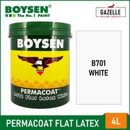 ☁Boysen White Latex Paints Gallon (4L) for Concrete and Stone