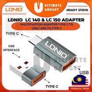 Ldnio OTG Converter Adapter USB To Type-C Converter Adapter / Type-C To USB adapter Fast Transmissio