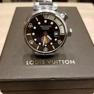 日本帶回中古LV絕版路易威登精品潛水手錶