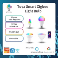 ( Local Stock ) Tuya Zigbee RGB CC CW Light Bulb E27 / E14 / GU10 / GU5.3 / MR16