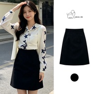 Women's A-Line Skirt Vintage Style 90s Winter Fashion