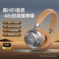 TEST-Metal Headset Wireless Bluetooth Headset Portable Music Sports Wireless Headset ANC Noise Cance