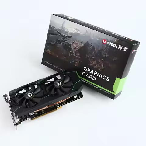 hot selling GTX1660 SUPER 6GB GDDR6 192Bit desktop computer graphics card Black GeForce GTX 1660 SUP