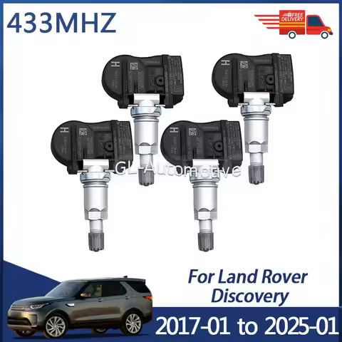 4PCS Tire Pressure Sensor 433MHZ TPMS Sensor For Land Rover Discovery 2004-2025 GX631A159AA LR021935