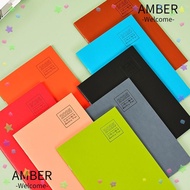 AMBER Schedules Notebook, Work Efficiency 24 Sheets Planner Notebook, High-quality Life Check-in A4 