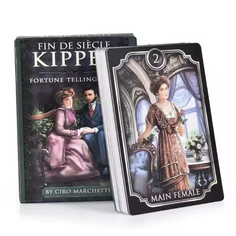 NEW Fin Sieve Kipper Tarot Cards Full English Board Games Divination Fate Family Party Playing Oracl