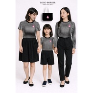 Lotso Embroidered Logo Stripe T-Shirt Lotso Embroidered Logo Striped T-Shirt/ Striped T-Shirt/