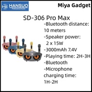 Wireless Bluetooth Karaoke Speaker With Mic  *SD-306 Pro Max