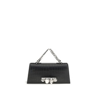 [Pre-order] Alexander Mcqueen Jeweled mini Shoulder Bag - Black/Silver