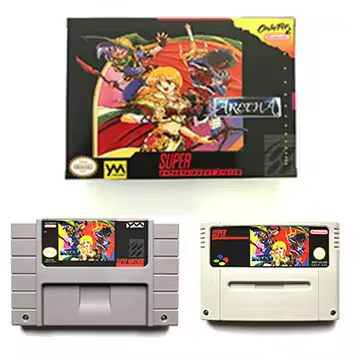 Aretha game cartridge For snes ntsc pal video game