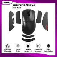Pulsar Gaming Mouse Accessories SuperGrip Xlite V3 Size 1 Black Anti-Slip Precision Control Stable A